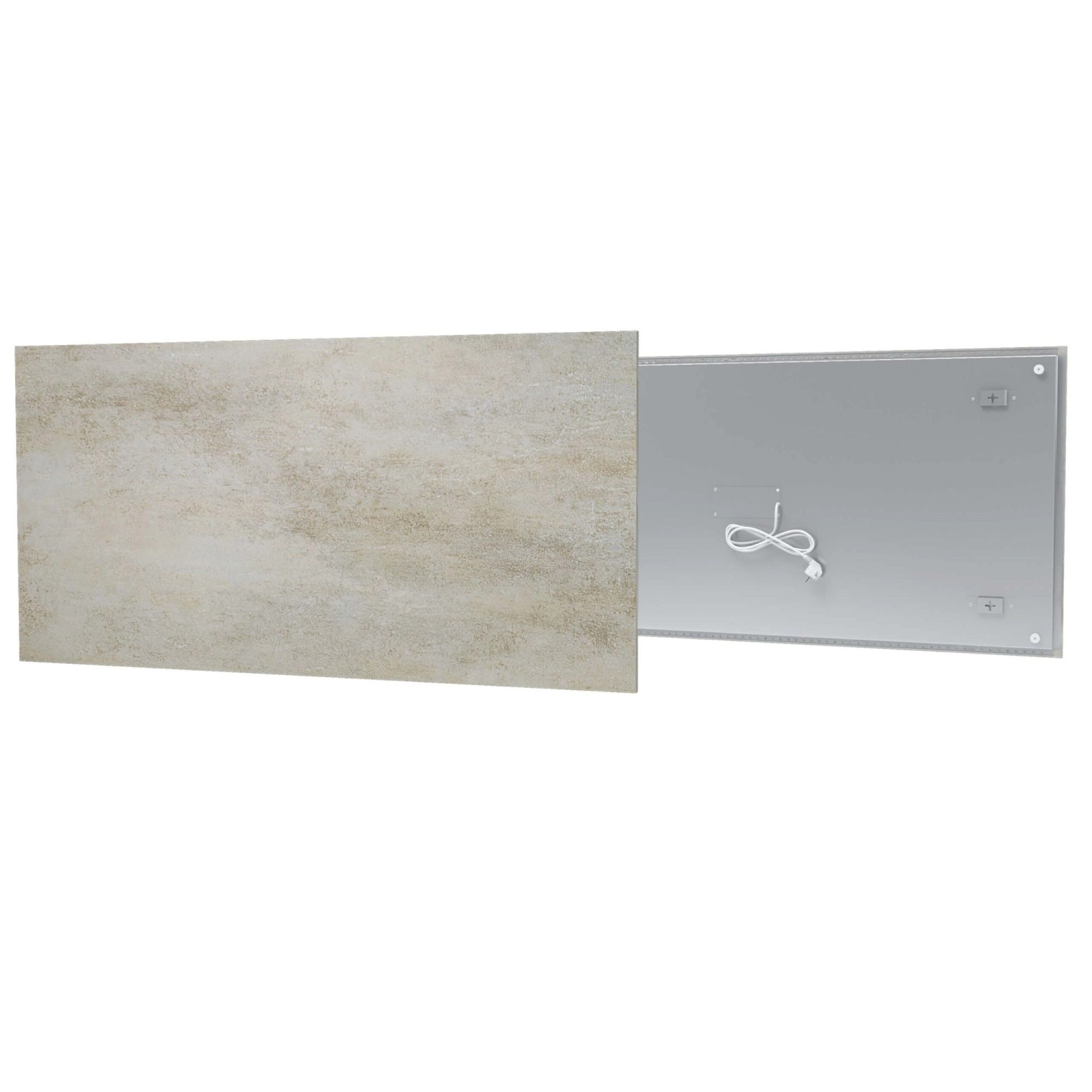 Fenix Infrarotheizung ECOSUN Keramik 400W 90 x 44,5 x 4,5cm Beige günstig online kaufen