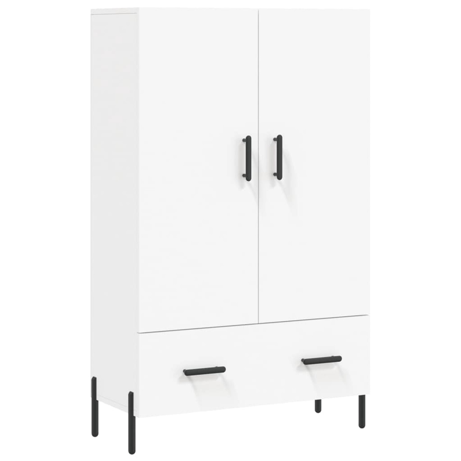 vidaXL Highboard Weiß 69,5x31x115 cm Holzwerkstoff 828244 günstig online kaufen