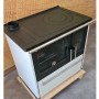 Plamen Küchenofen Holzherd 850 Glas Weiß Linke Version und 8 kW_3