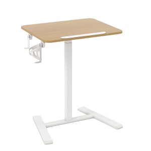 Costway Beistelltisch Höhenverstellbar mit Versteckten Rollen Stehpult