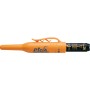 Orange Pica Tieflochmarker mit Clip, ideal für präzise Markierungen in tiefen Bohrlöchern und engen Stellen.
