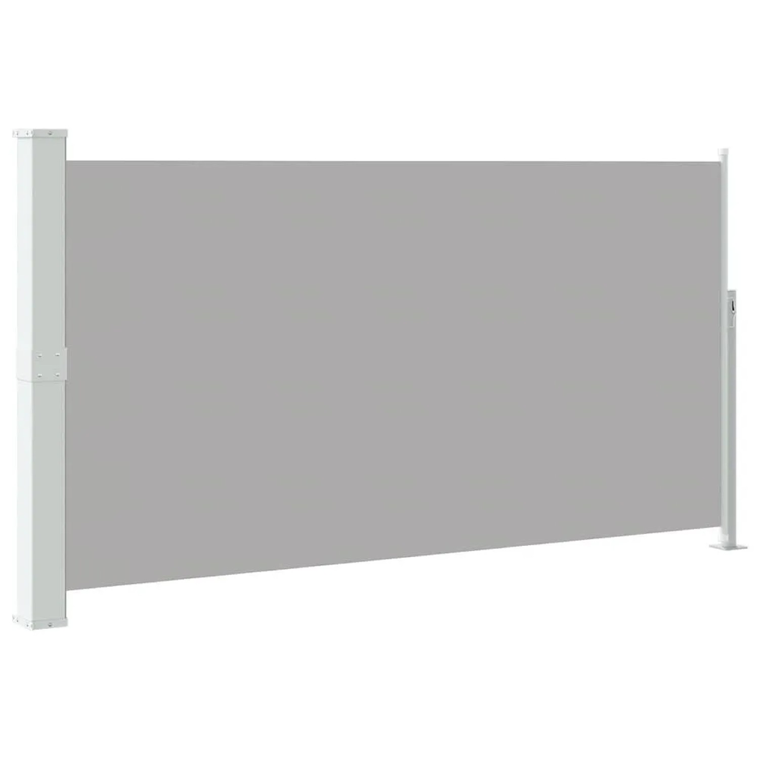 vidaXL Ausziehbare Seitenmarkise 170×300 cm Grau 48368