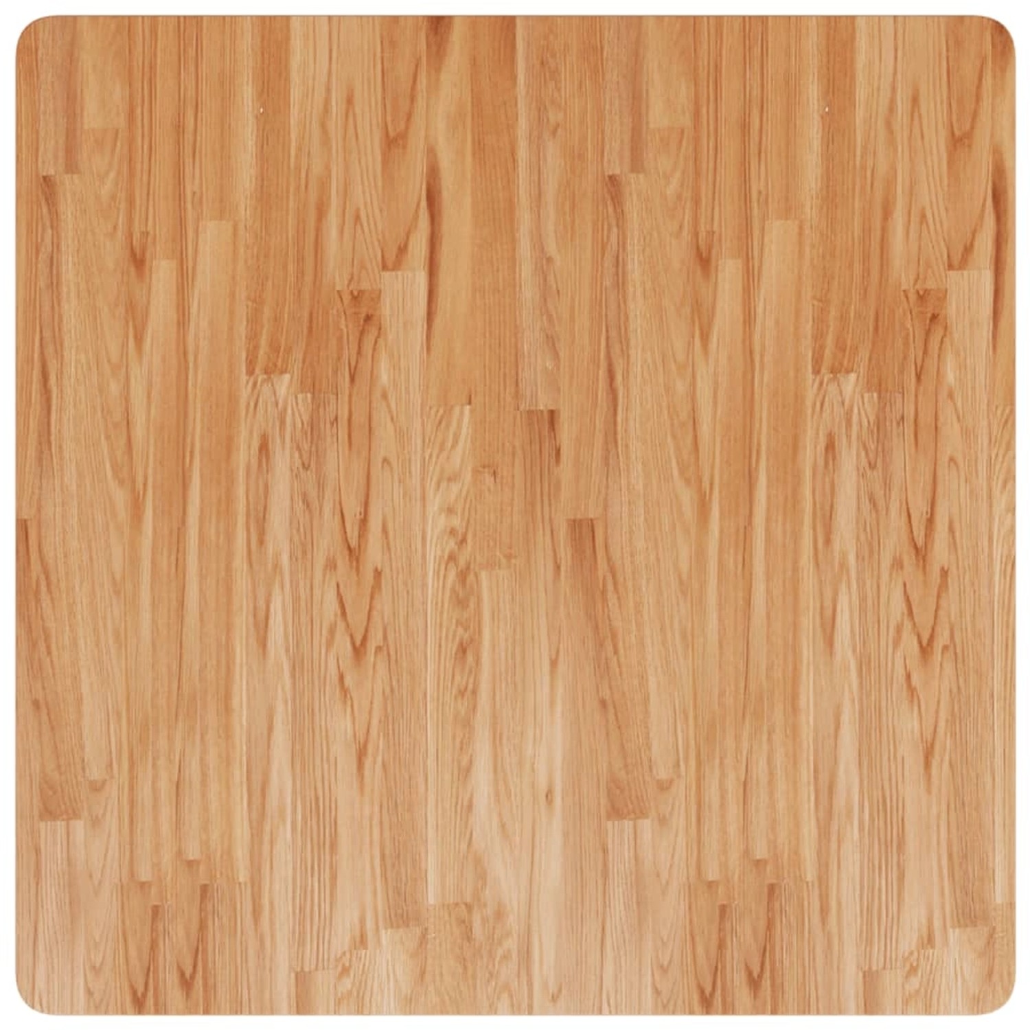 vidaXL Tischplatte Quadratisch Hellbraun 80x80x4cm Behandelte Eiche