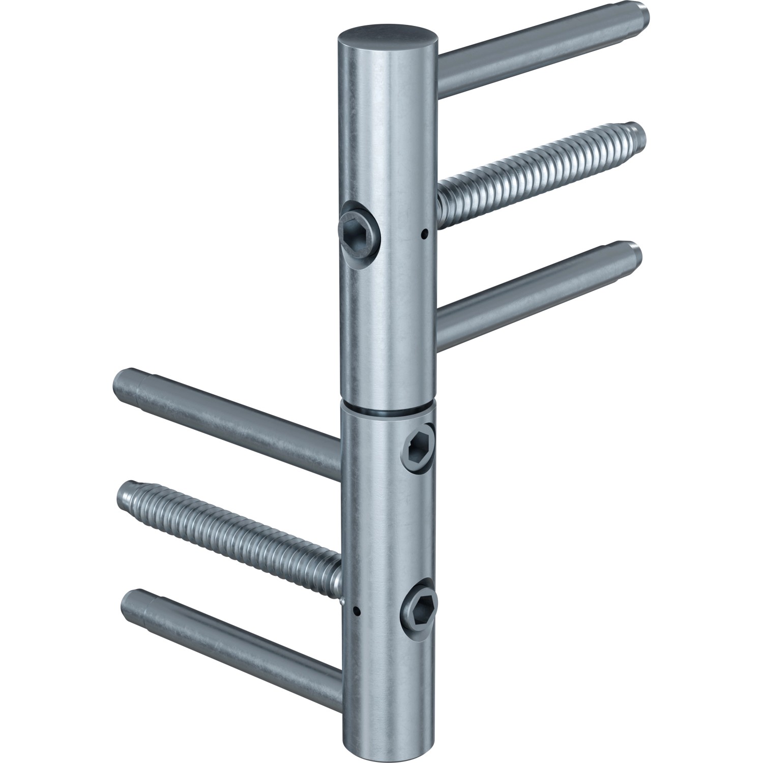 Detailansicht der EcoStar Haustür Isopro: Beschläge und Verriegelungssystem.