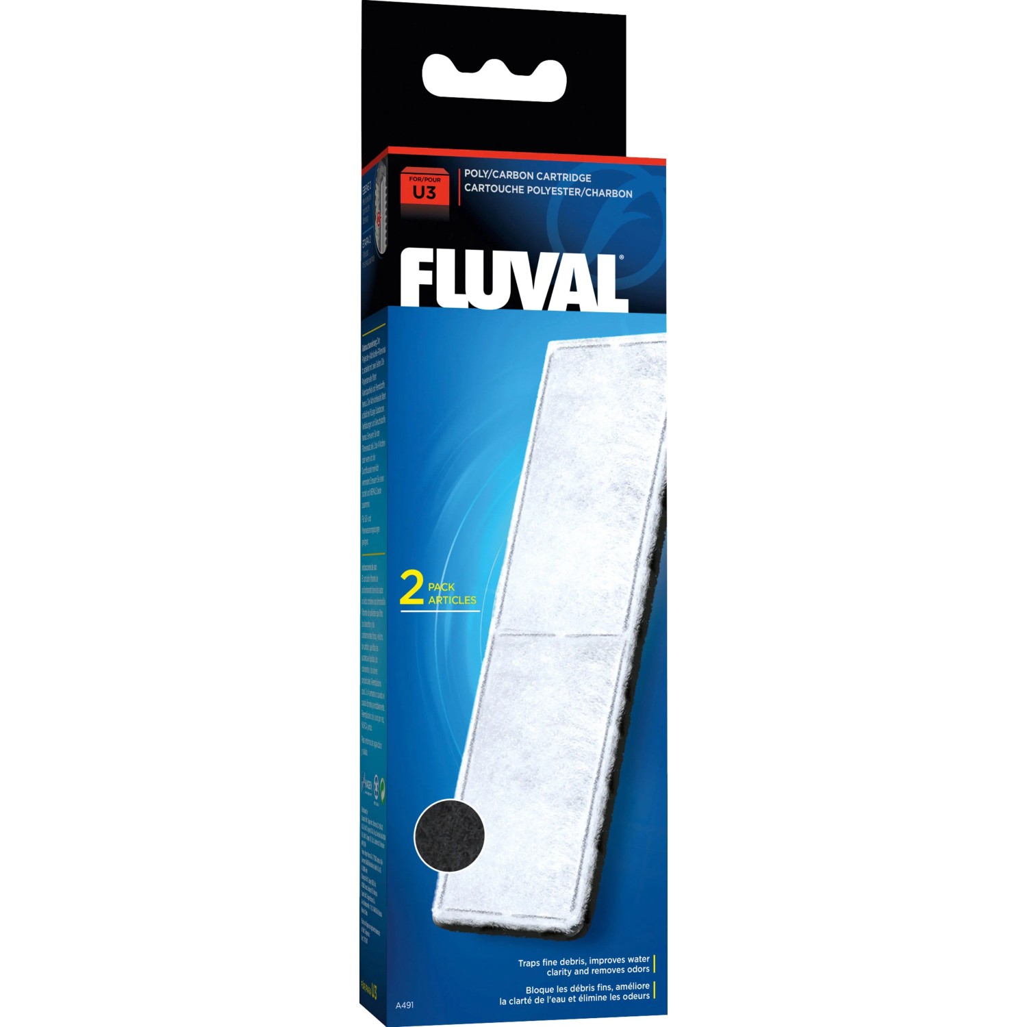 Finest-Filters Aktivkohle-Filterpads Für Aquarium – Perfekter Ersatz Für Fluval U3 Filter