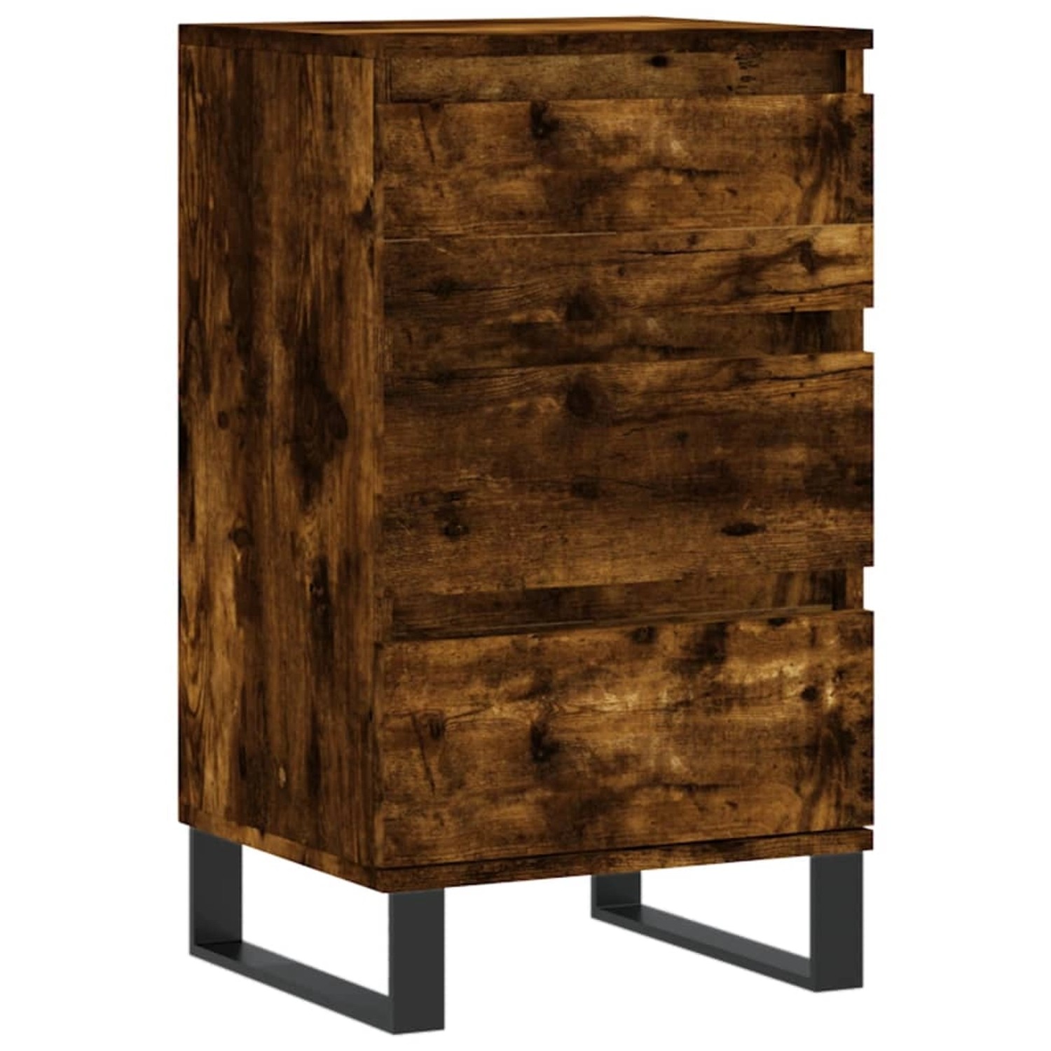 vidaXL Sideboard Räuchereiche 40x35x70 cm Holzwerkstoff 831105 günstig online kaufen