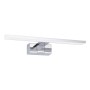 Eglo LED-Spiegelleuchte Conettilla Chrom 40 cm. Schlankes Design mit horizontalem LED-Lichtband und glänzendem Chrom-Wandhalter.