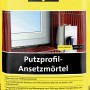 Sakret Putzprofil-Ansetzmörtel, 10 kg Sack, grauer Trockenmörtel für Putzprofile.