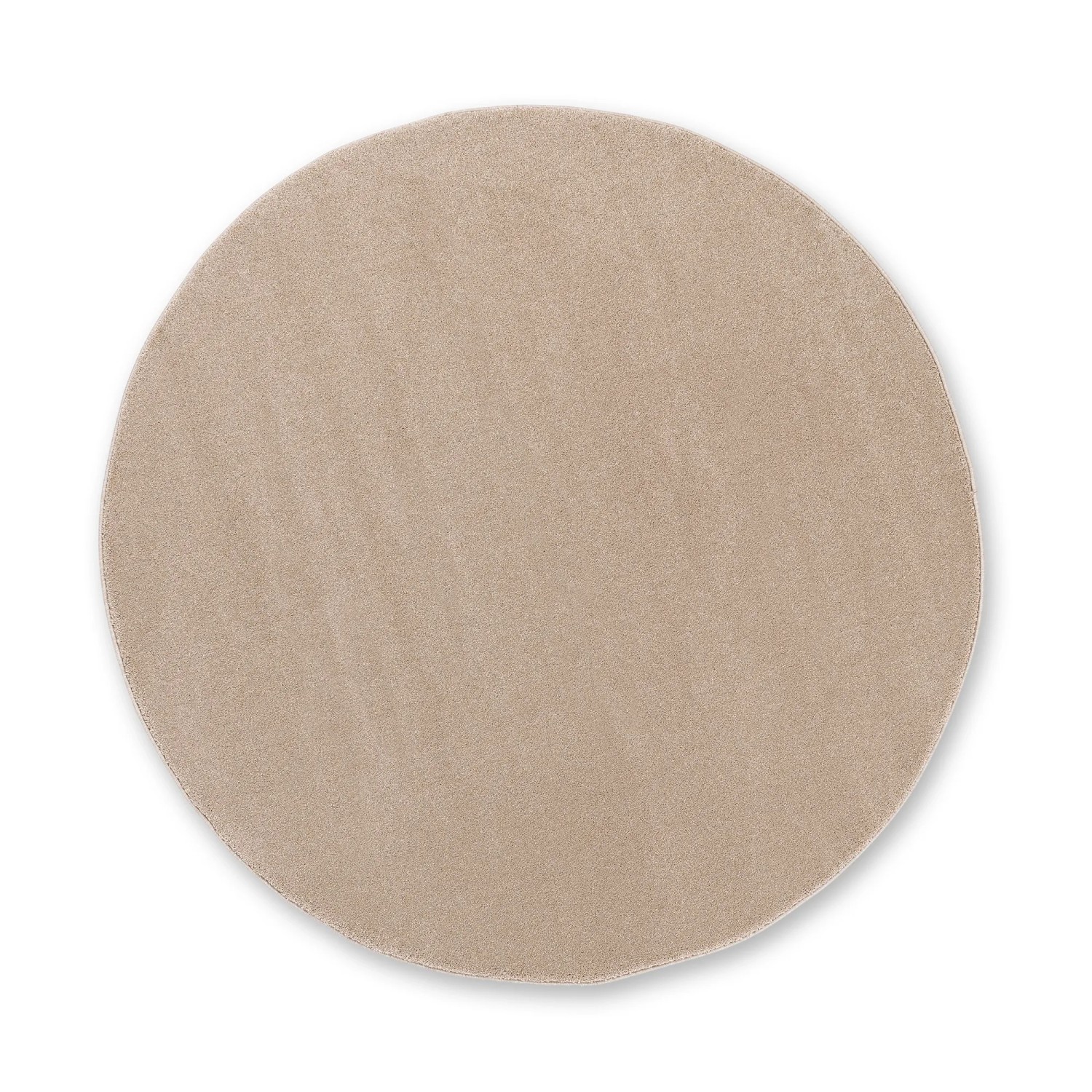 Schöner Wohnen Teppich Pure Ø 160 cm Beige
