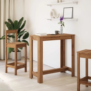 vidaXL Bartisch Artisan-Eiche 102x50x103,5 cm Holzwerkstoff 854417