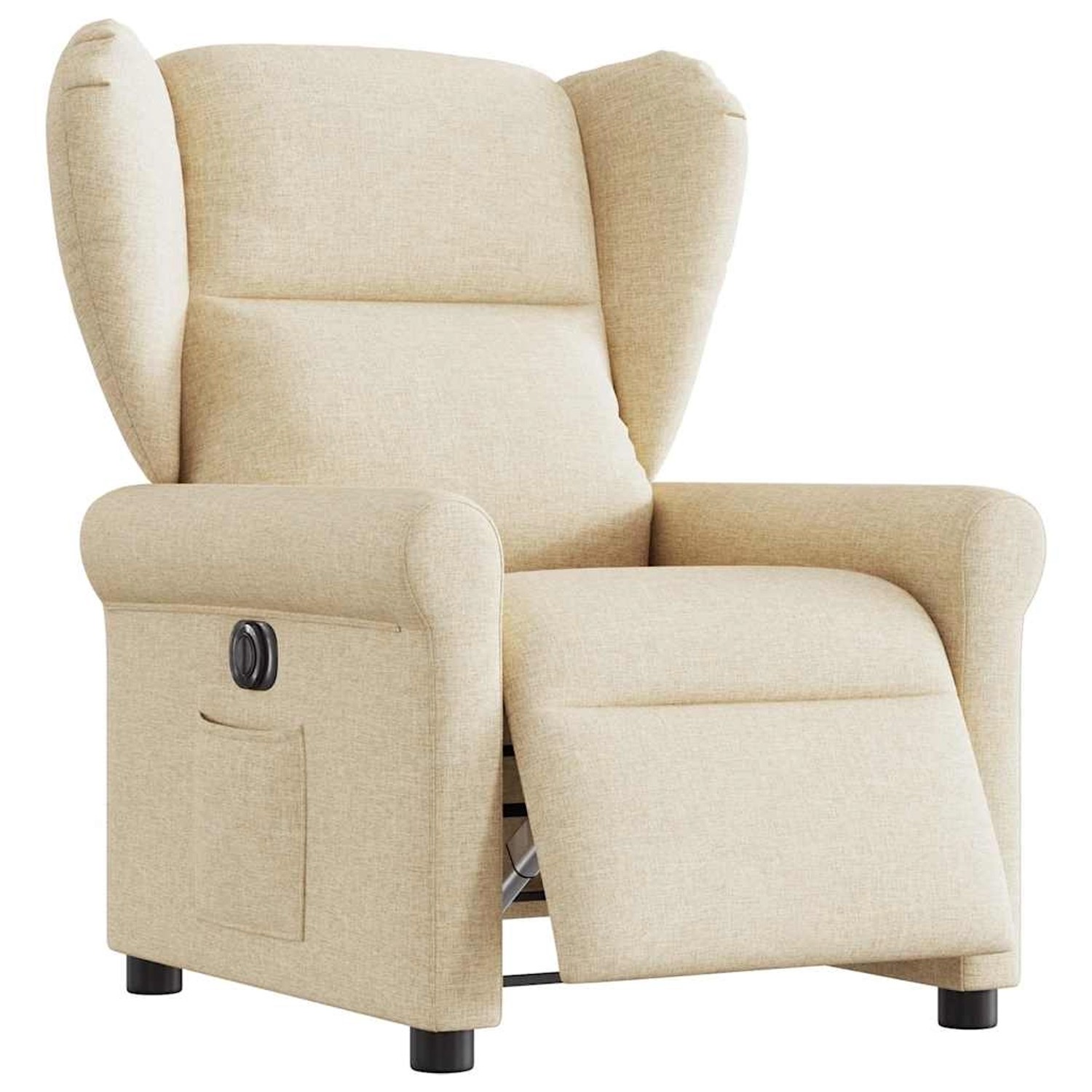 vidaXL Relaxsessel Elektrisch Creme Stoff 3303362 günstig online kaufen
