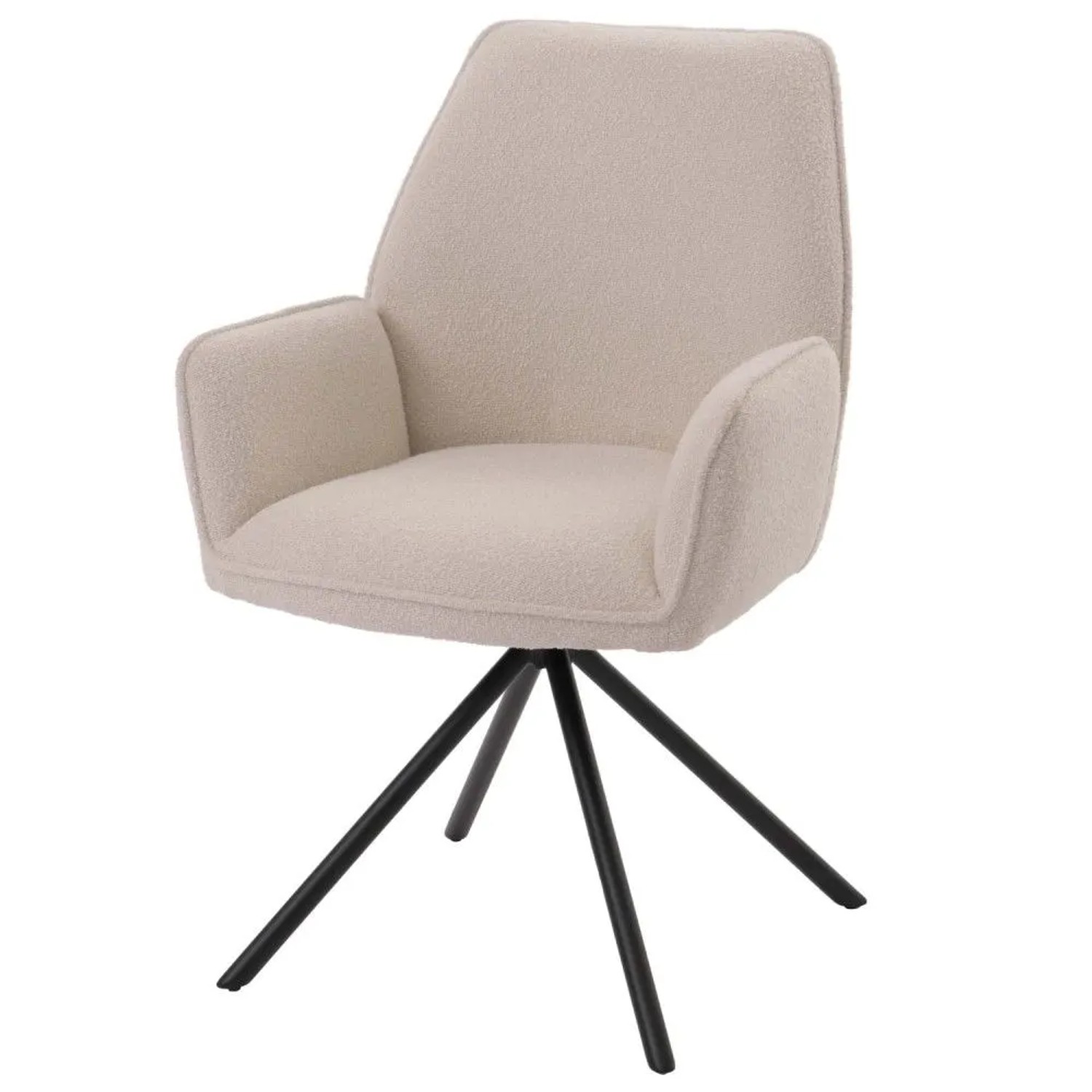 MCW Esszimmerstuhl G67 Boucle Creme