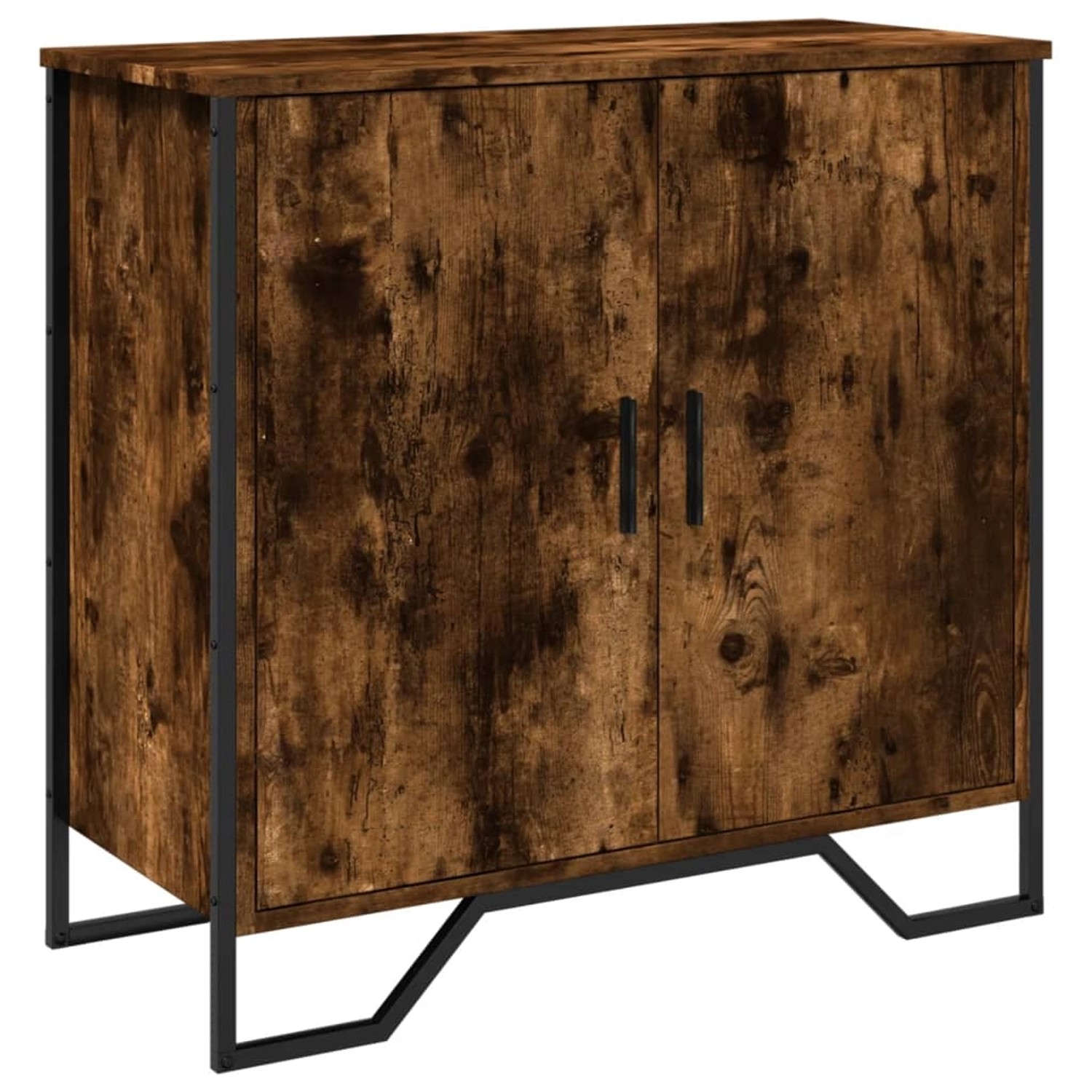 vidaXL Sideboard Räuchereiche 78x35,5x74,5 cm Holzwerkstoff 848541 günstig online kaufen