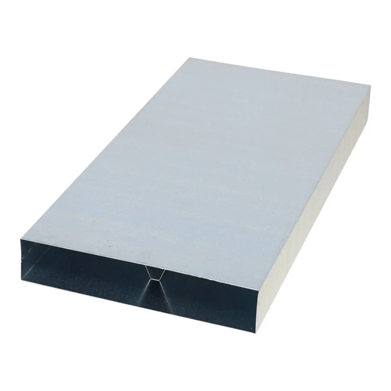 Subtiel Flachkanal 250 x 50 mm Mit Mittelsteg Länge 50 cm