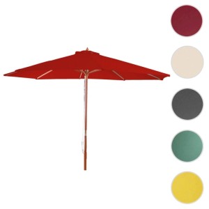 MCW Sonnenschirm  Lissabon Ø 3m Rot