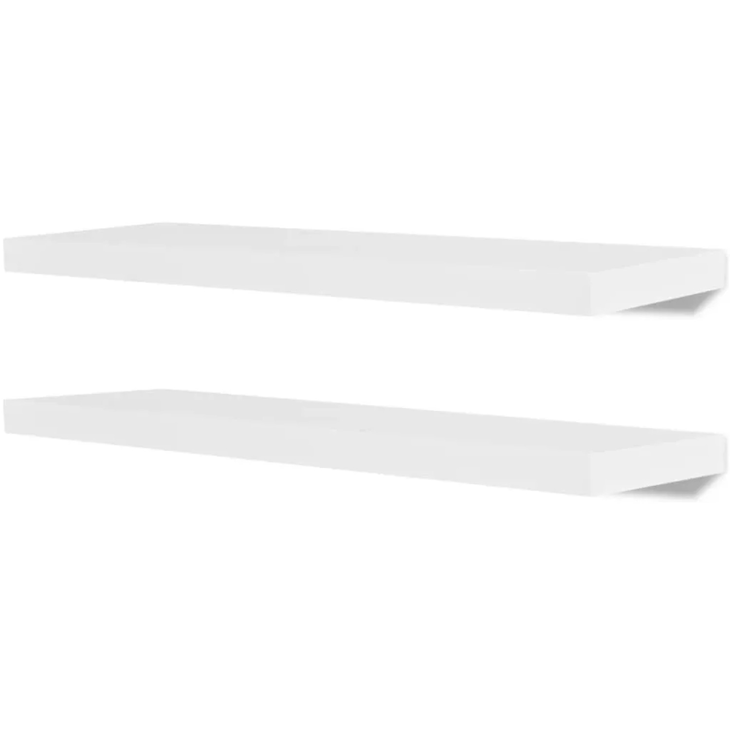 vidaXL Wandregale 4 Stk Weiß 80 cm 275998