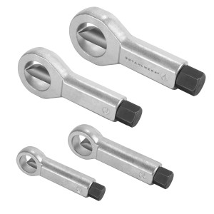 STAHLWERK Mutternsprenger Set, 4-teilig, für Muttern von 9-36 mm. Werkzeug zur Karosseriereparatur.