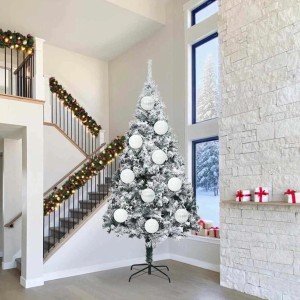 vidaXL Weihnachtskugel-Set 3-Tlg Weiß XXL 42018868