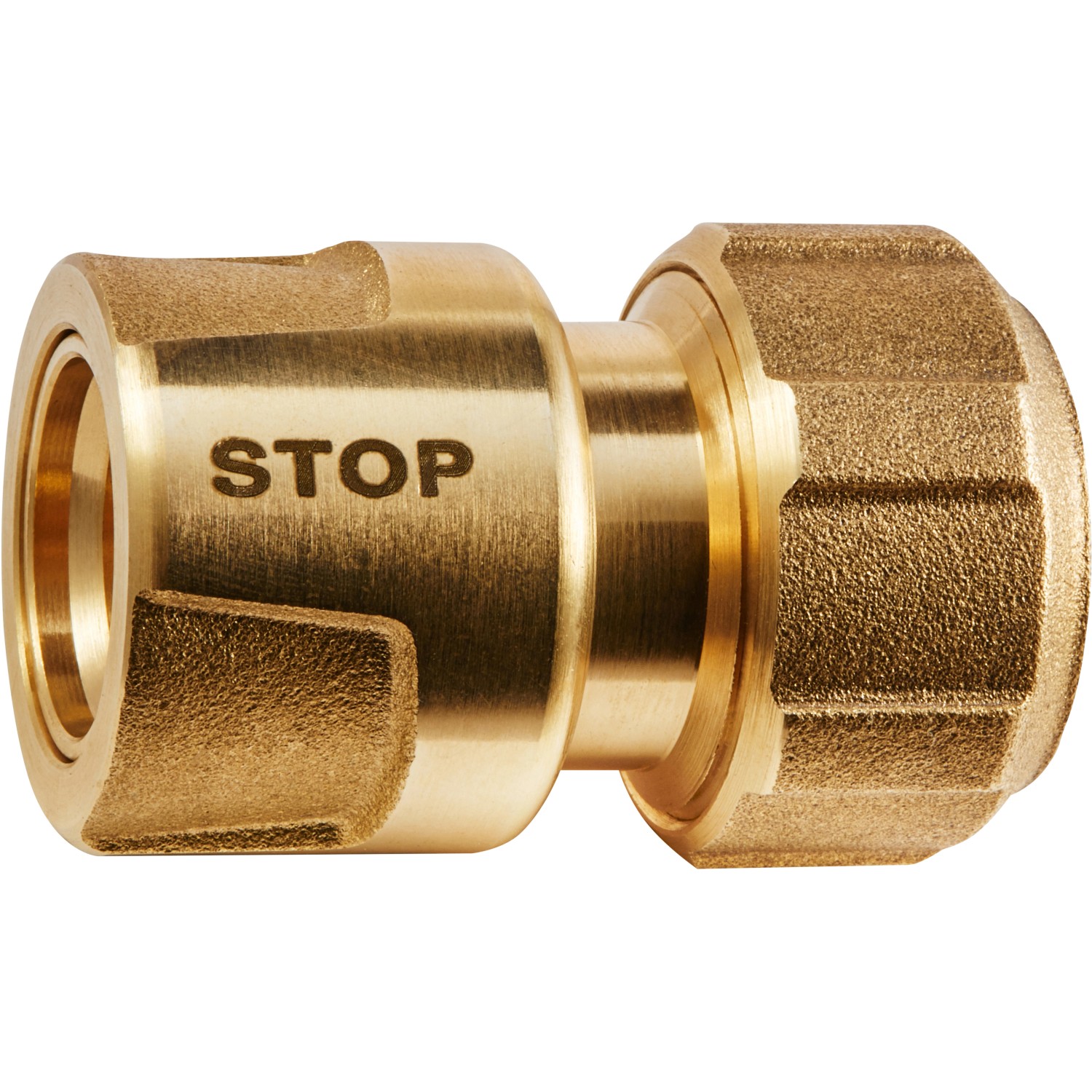 Geka plus-Schlauchstück Trinkwasser 13 mm (1/2 Zoll) mit Wasserstopp