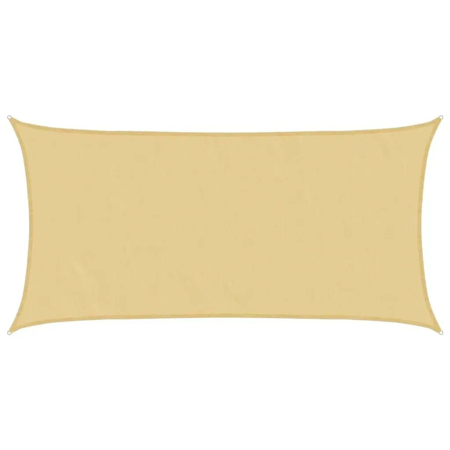 Furnicato Sonnensegel Sandfarbe 5x25 M 100% Polyester Oxford