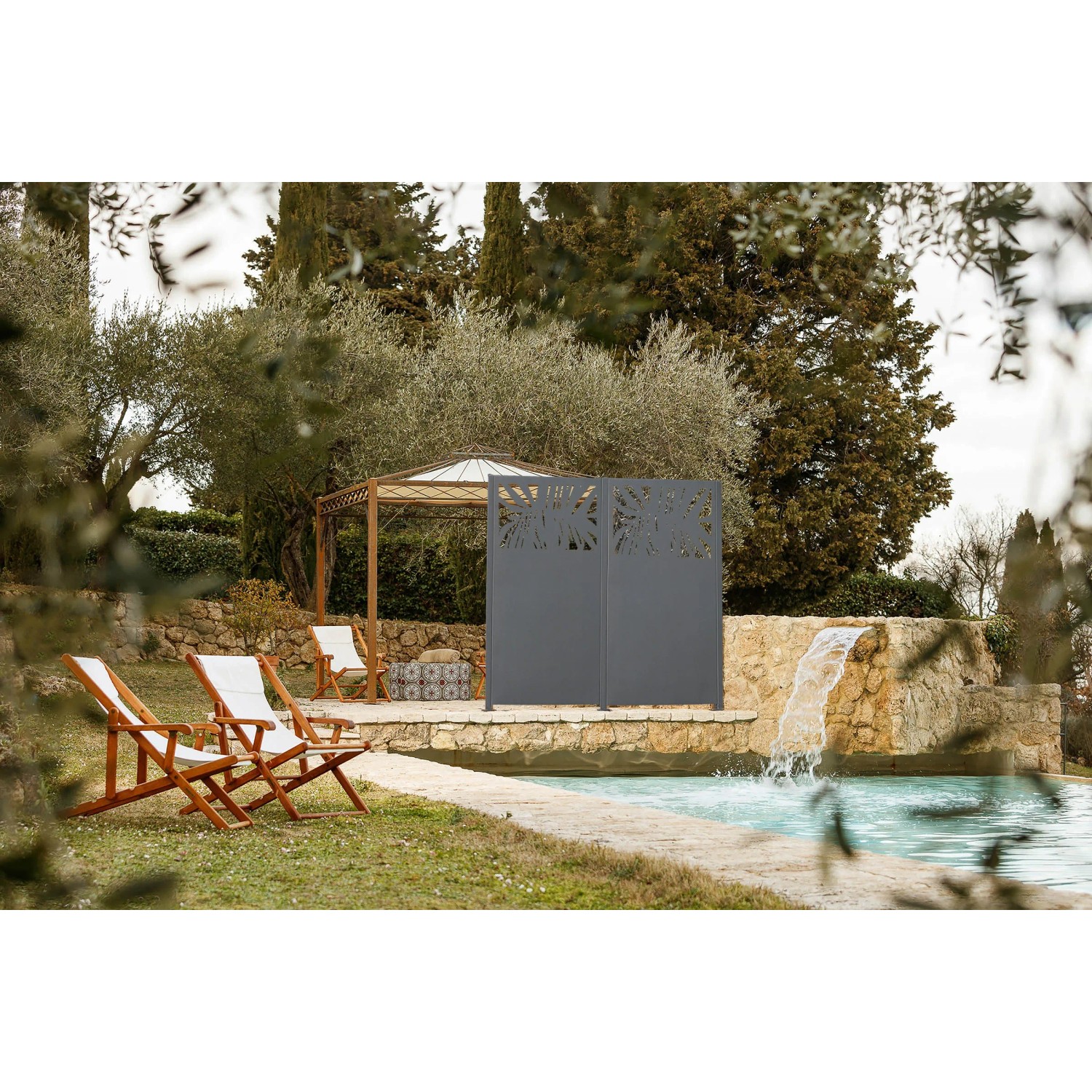 Eleo Sichtschutz Taro Metall kaufen bei OBI