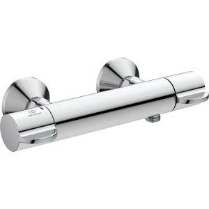 Ideal Standard Ceraplus Safe Brausethermostat, Aufputz, Chrom. Duscharmatur mit Ausladung.
