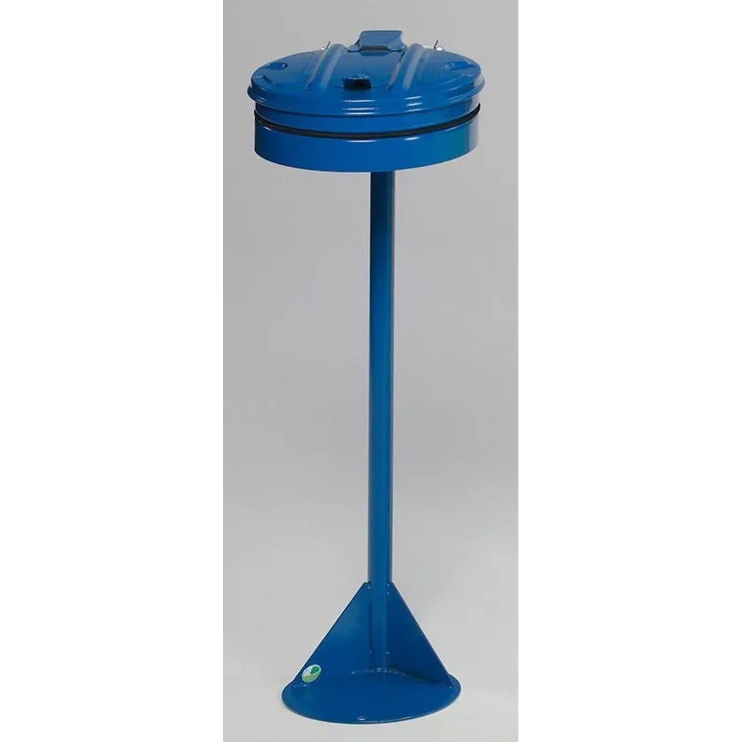 PROREGAL Standhalter Mit Gummiband Mit Metall Deckel HxBxT 105 x 37 x 46,5 cm Stahl Blau