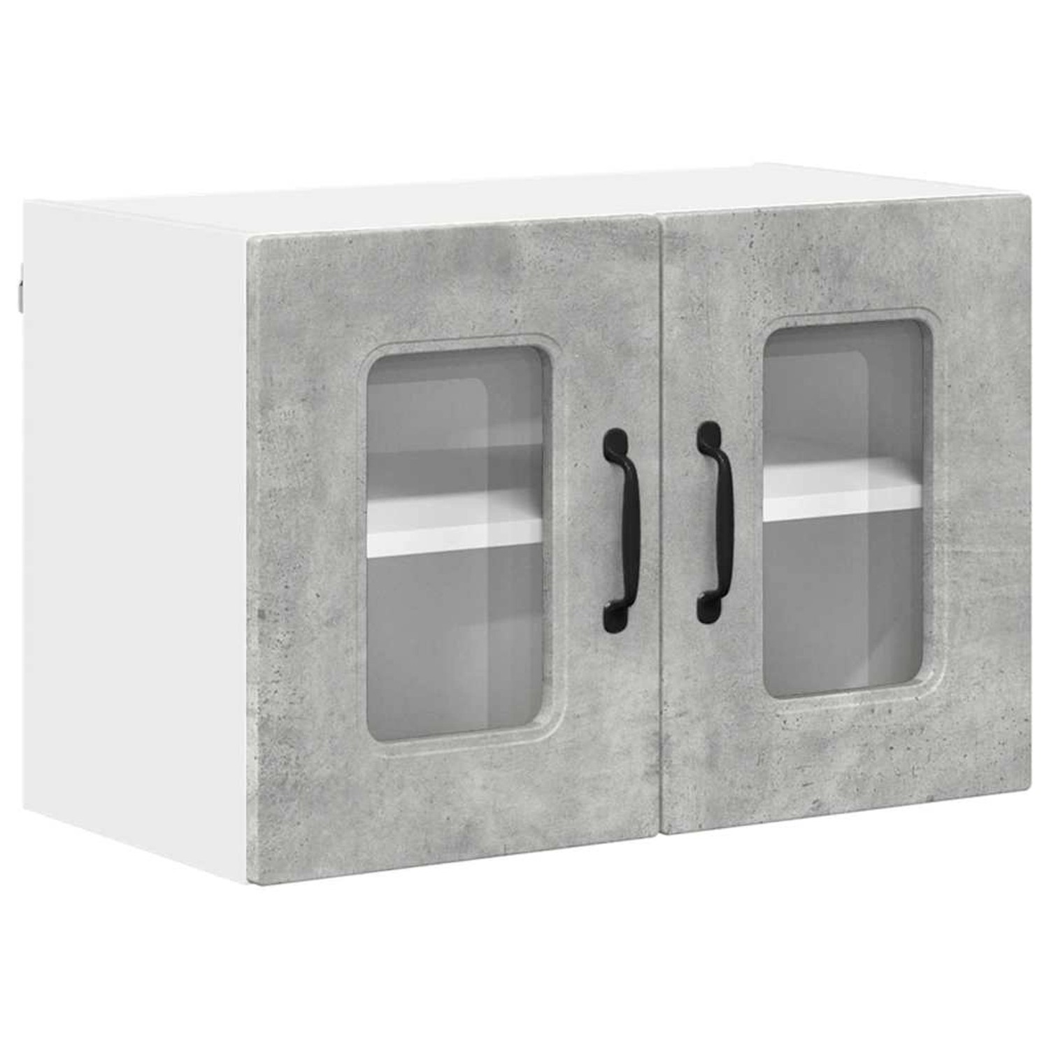 vidaXL Küchenwandschrank Beton Grau 60 x 31 x 40 cm Holzwerkstoff 884620 günstig online kaufen