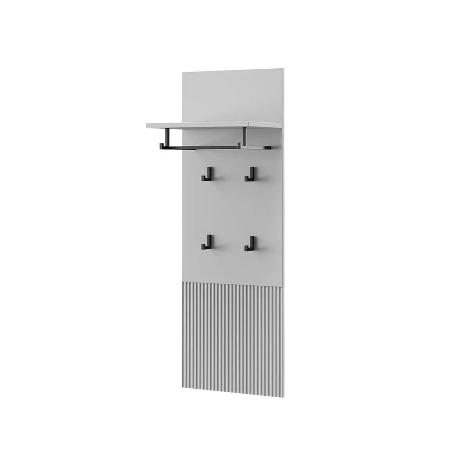 Vicco Wandgarderobe Eliza Grau 43 x 120 Art Nr 56446