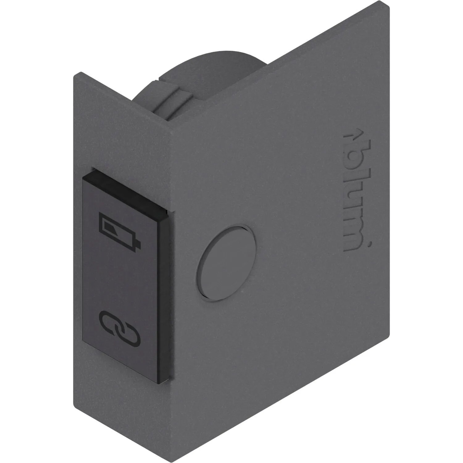 Blum Schalter Servo Drive für Aventos Symmetrisch Kunststoff Tiefgrau