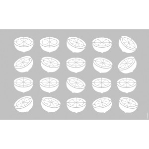 Marabu Schablone Lemon, 40x60 cm, mit Zitronen-Motiv für Wandgestaltung.