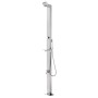 vidaXL Gartendusche 220 cm Edelstahl 315939