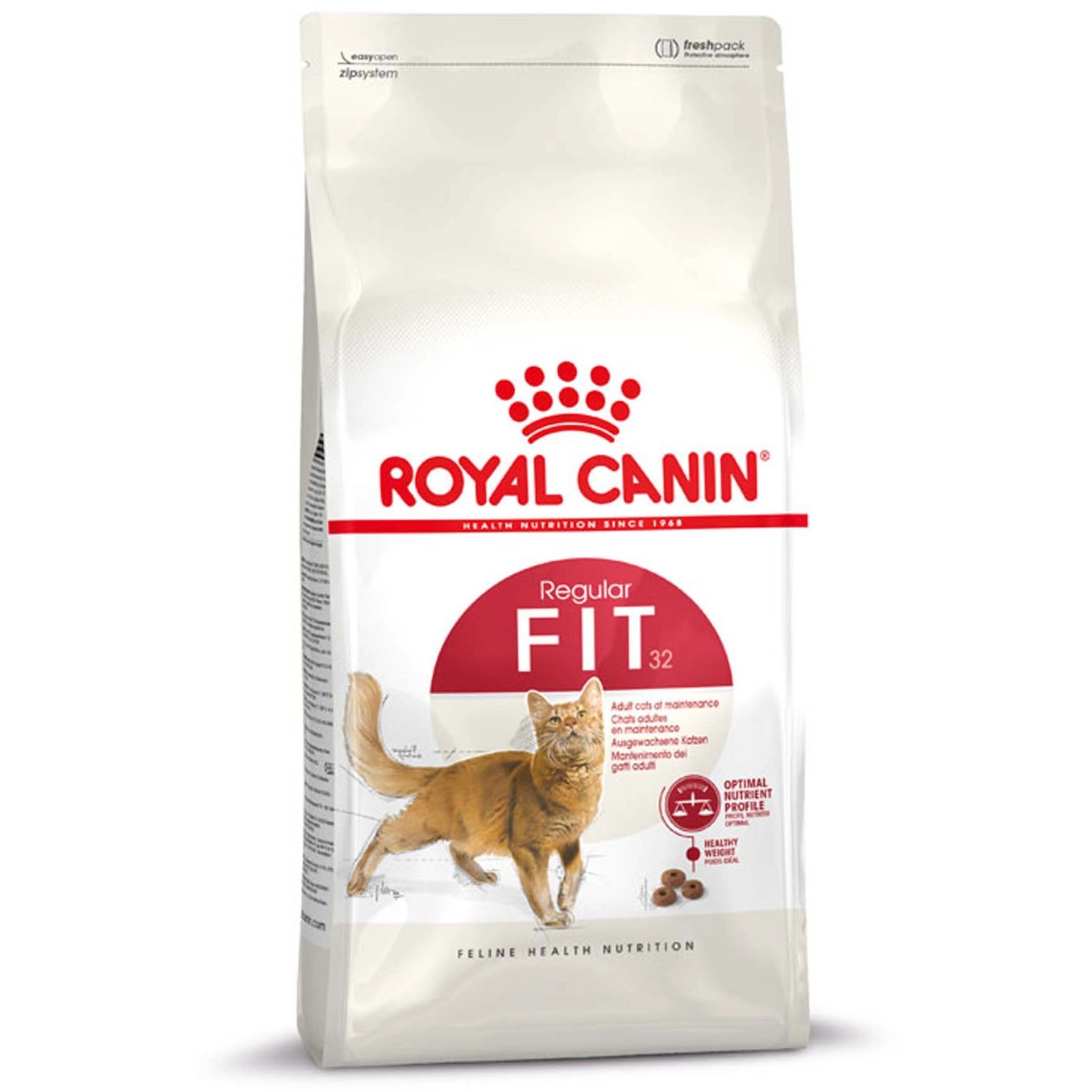 Royal Canin Fit Trockenfutter für aktive Katzen 4 kg