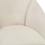 Tectake Hängesessel Samira Mit Dickem Sitzkissen Stabile Halteseile 81 x 80 x 139 cm Beige_9