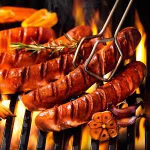 Relaxdays Grillzange 3er Set Edelstahl Silber Hitzebeständig 38 cm x 8 cm x 4,5 cm 140 g