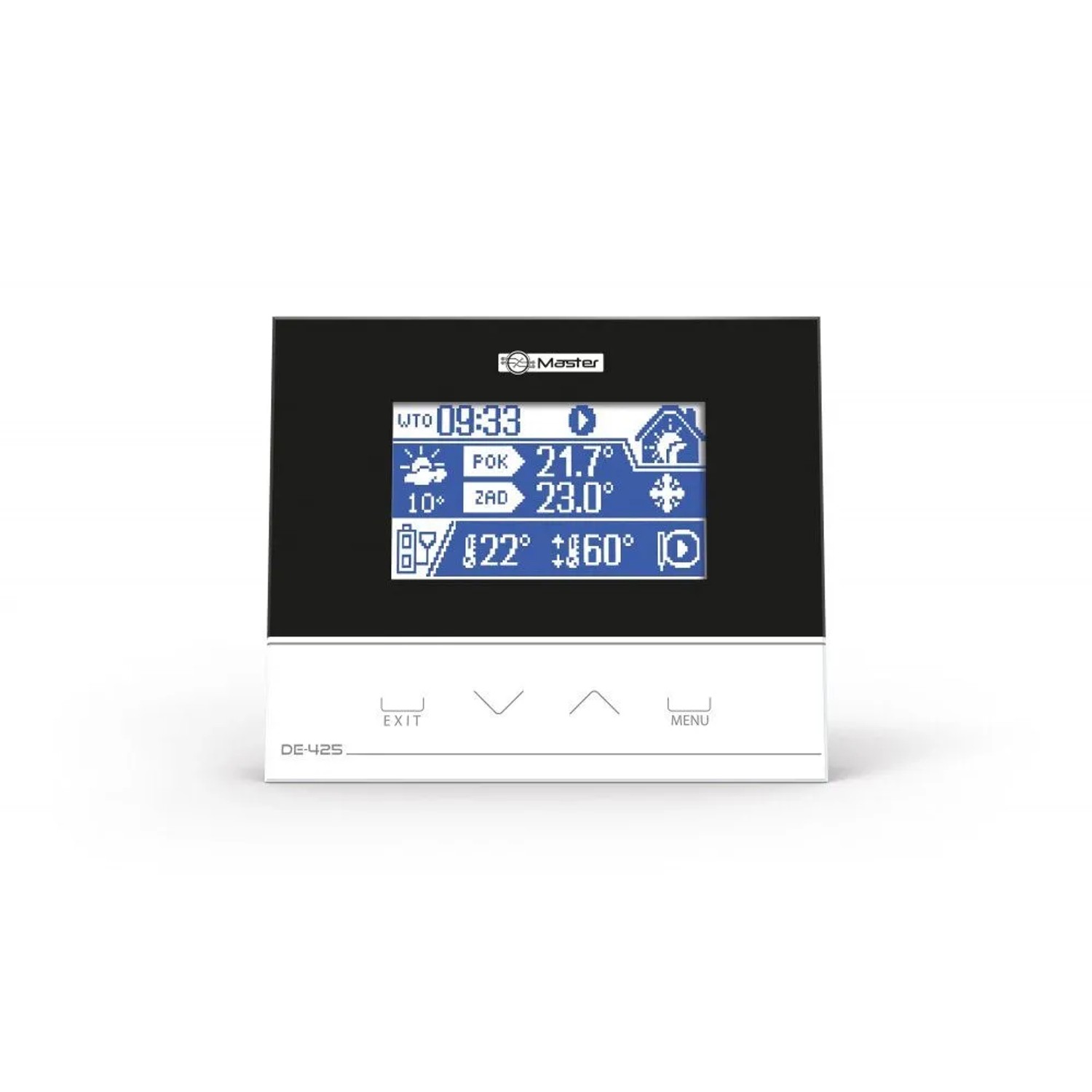Tech Master Raumregler EU296 für Heizung und Warmwasser mit RS-Kommunikation