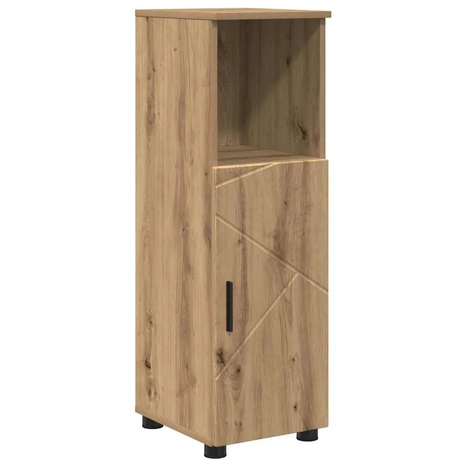 vidaXL Badezimmerschrank mit Speicher Artisan-Eiche 30 x 35 x 95 cm 883323 günstig online kaufen