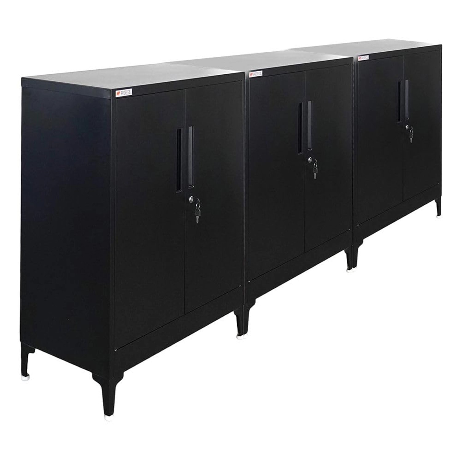 PROREGAL MegaDeal 3x Flügeltürenschrank ELEPHANT Mit Beinen & 2 Türen Absch günstig online kaufen