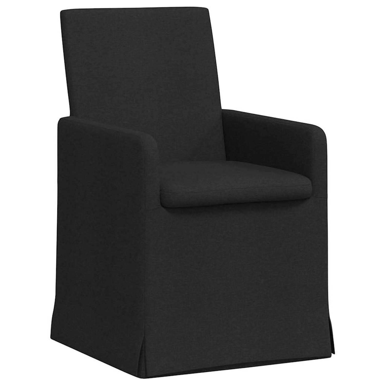 vidaXL Esszimmerstühle 2 Stk Schwarz 57 x 67 x 95 cm Stoff 42017905 günstig online kaufen