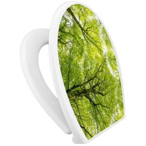 Banjado WC-Sitz Familie mit Kindersitz und Baummotiv, Absenkautomatik.