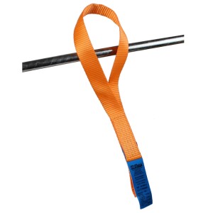 TRUTZHOLM Gurtschlaufe, orange, 45cm, für sicheres Verzurren von Lasten.