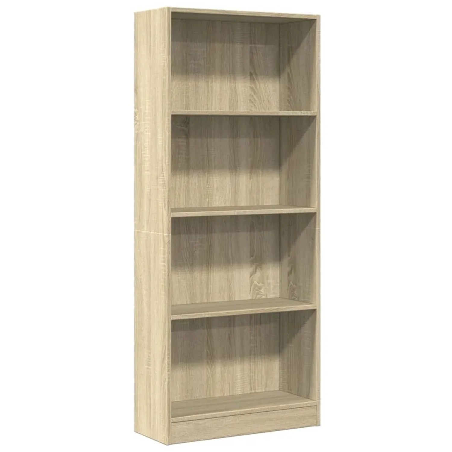 vidaXL Bücherregal Sonoma-Eiche 60x24x143 cm Holzwerkstoff 857814 günstig online kaufen
