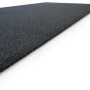 Anthrazitfarbene Schmutzfangmatte Hong Kong, robust und rutschfest, 100x200 cm.