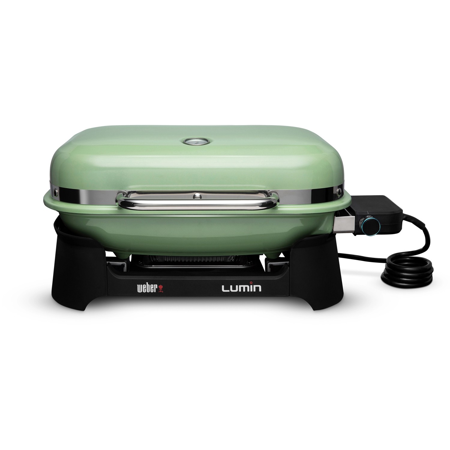 Weber Elektro-Tischgrill Lumin Mintgrün 2200 W 49 x 33 cm