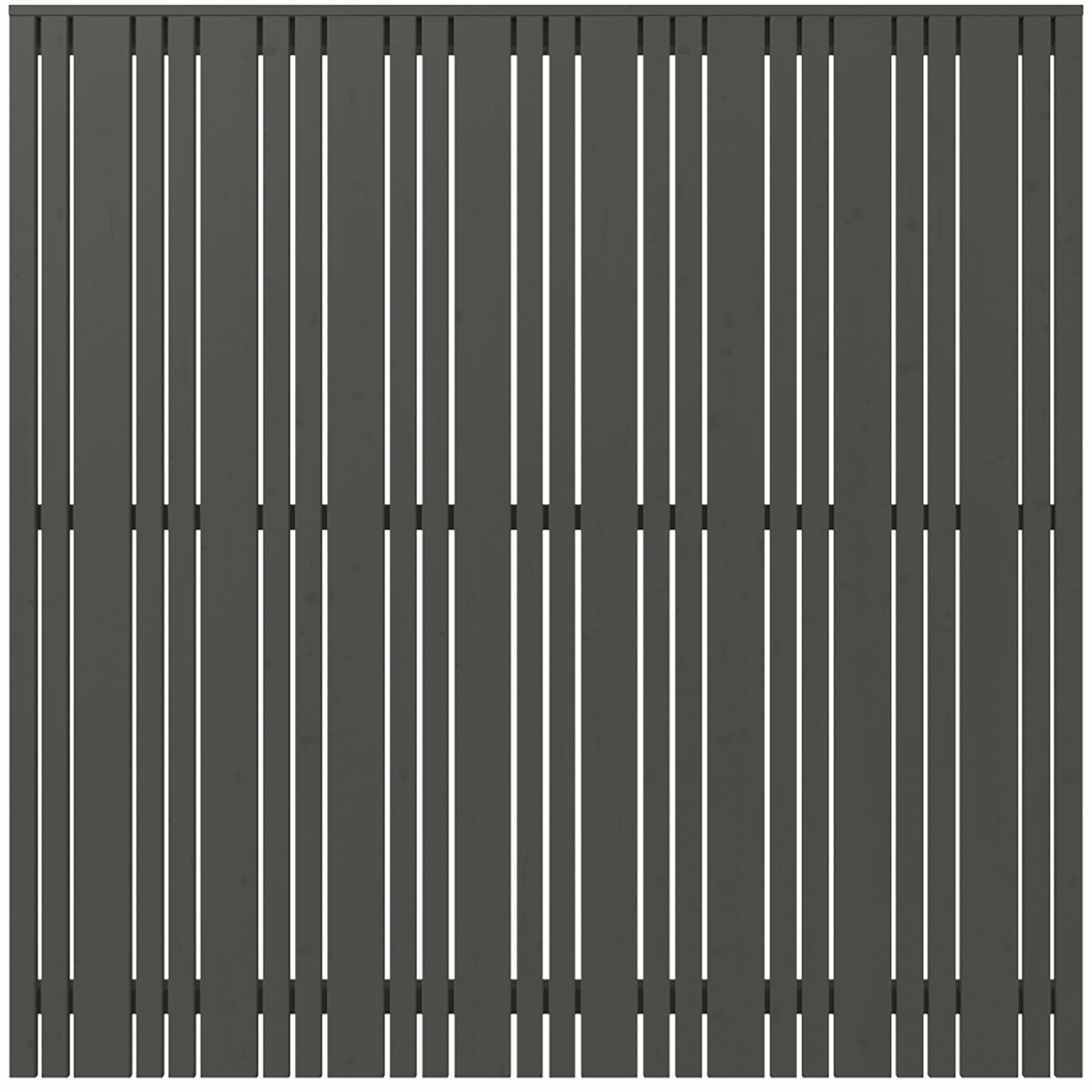 Sichtschutzzaun Tangent Nadelholz Umbragrau 180 cm x 180 cm günstig online kaufen