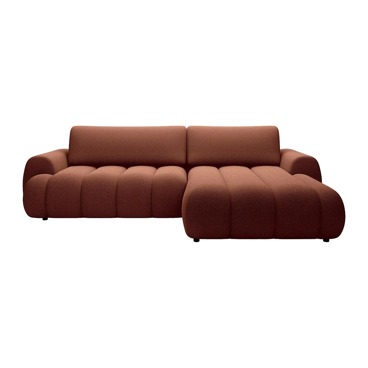 Vente-unique Schlafsofa Fridora Terracotta 272 cm