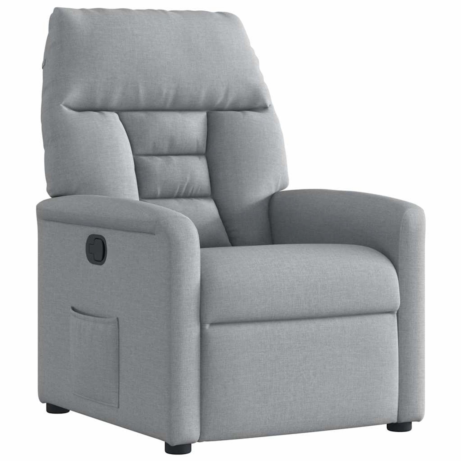 vidaXL Relaxsessel Hellgrau Stoff 4015542 günstig online kaufen