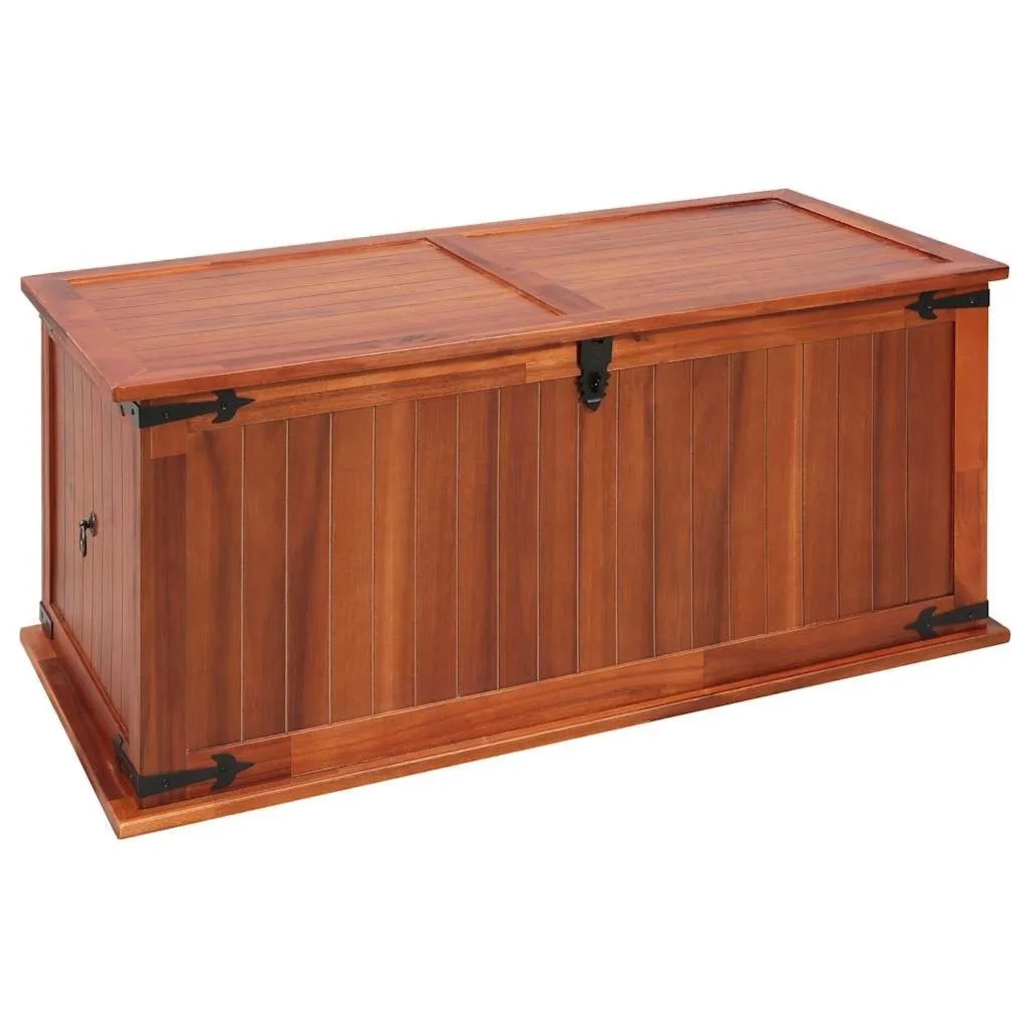 vidaXL Aufbewahrungstruhe 79x34x32 cm Akazie Massivholz 247241