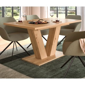 Inn.Furn Esstisch in Eiche Esszimmertisch Ausziehbar 150 - 190 cm Home-X