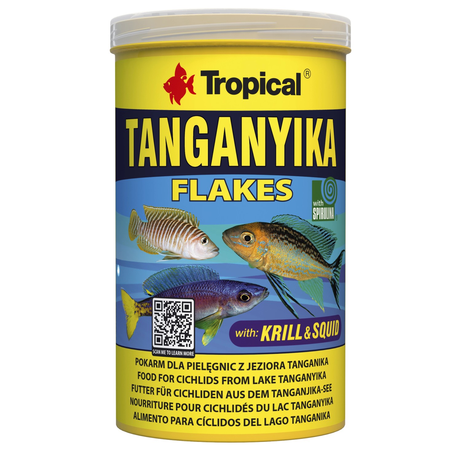 Tropical Flockenfutter Tanganyika Flakes 1.000 ml